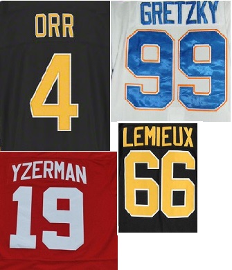 hockey jersey letters